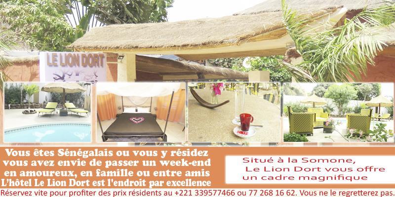 Hotel Le Lion Dort Somone Exterior foto